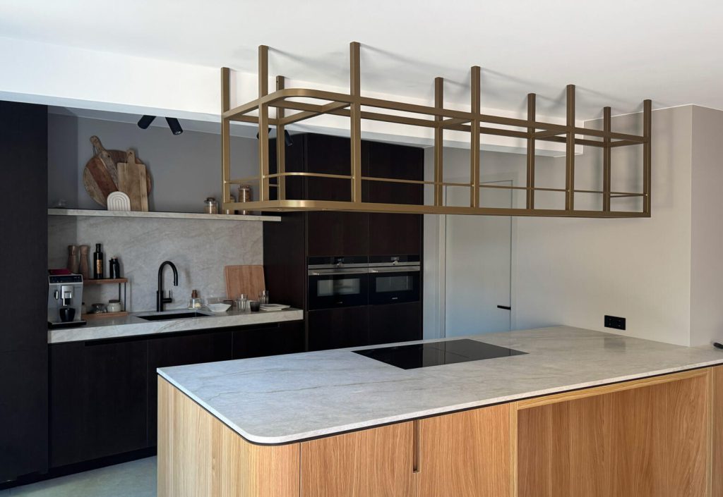 Barhemel met afgeronde hoek